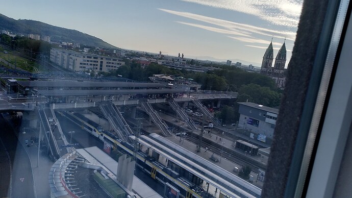 Aussicht vom Hotel