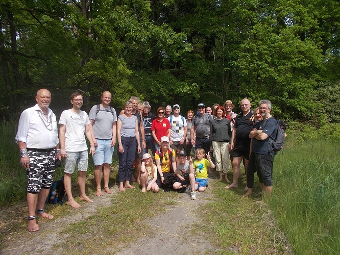 Barfusswanderung Wiesenburg 1 21.05.23